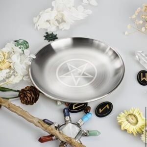 PLATO CEREMONIAL PLATA PENTACULO