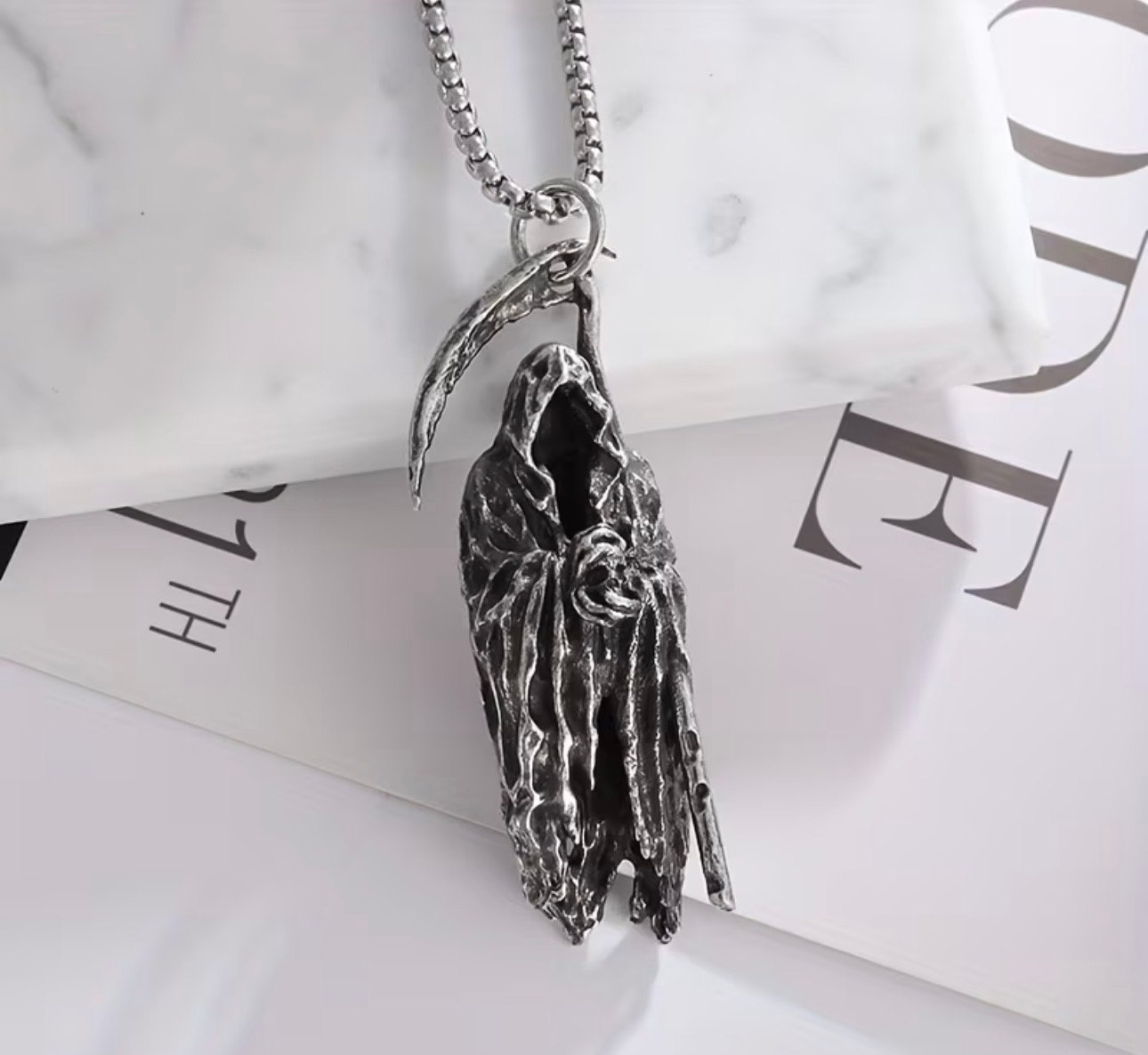 COLLAR SANTA MUERTE GOTICA - Imagen 4