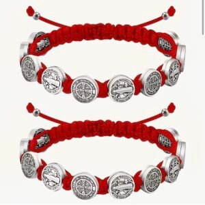 PULSERA ROJA SAN BENITO PROTECCION