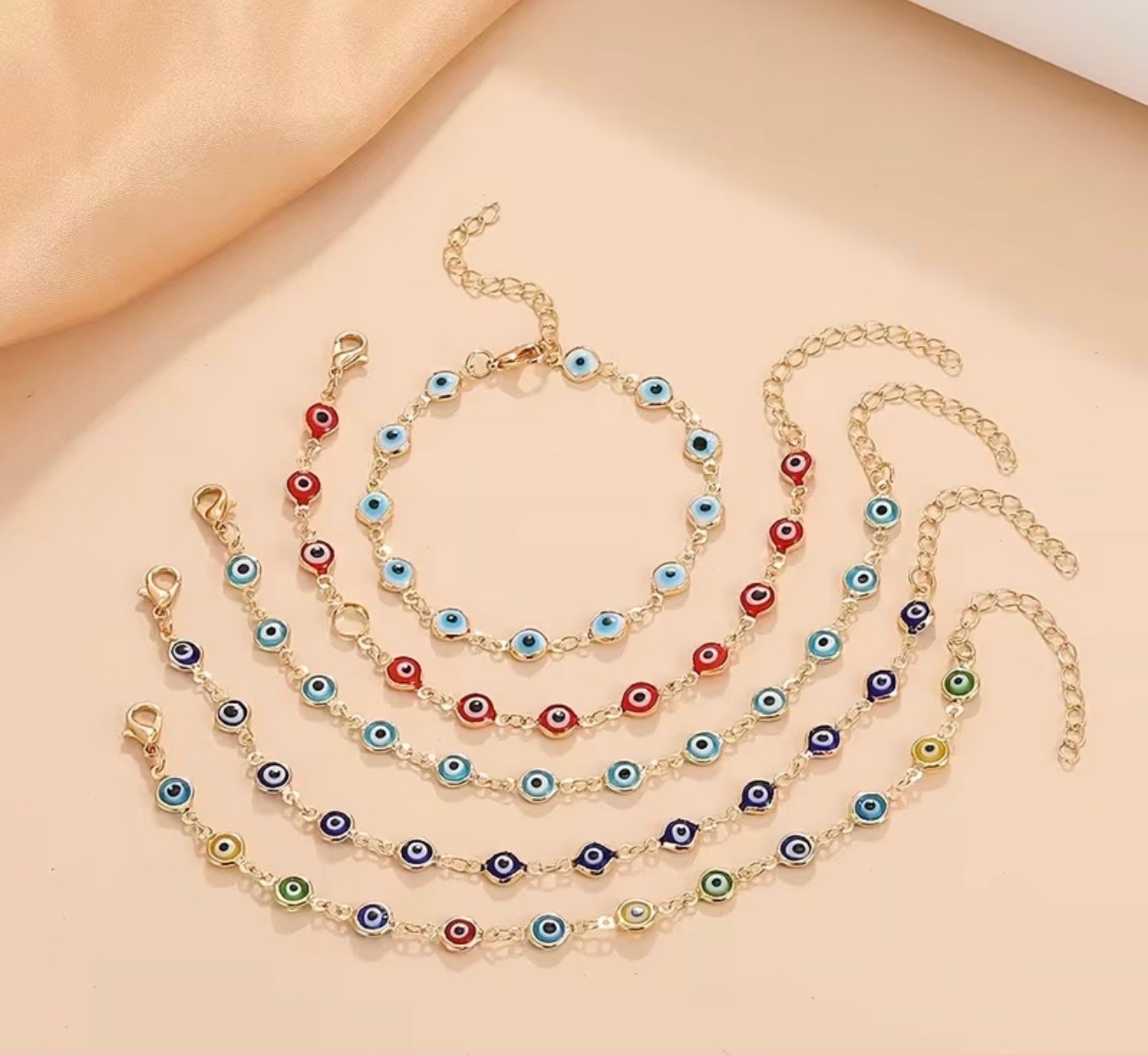 PULSERA OJO TURCO ACERO - Imagen 2