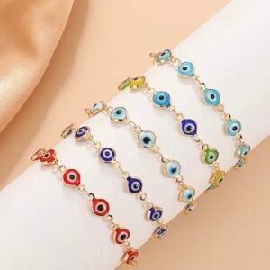 PULSERA OJO TURCO ACERO