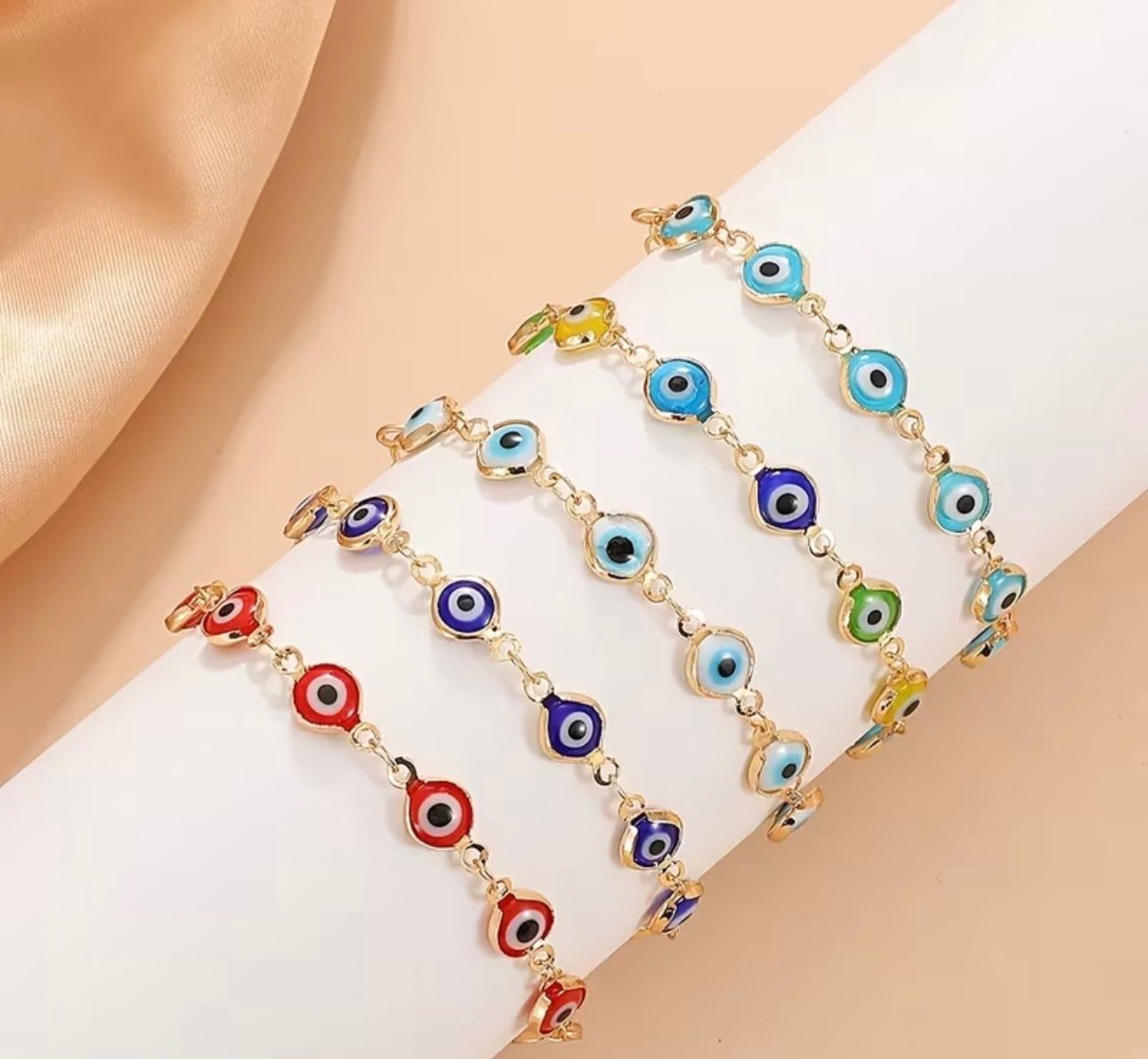 PULSERA OJO TURCO ACERO