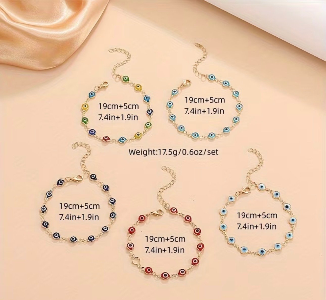 PULSERA OJO TURCO ACERO - Imagen 3