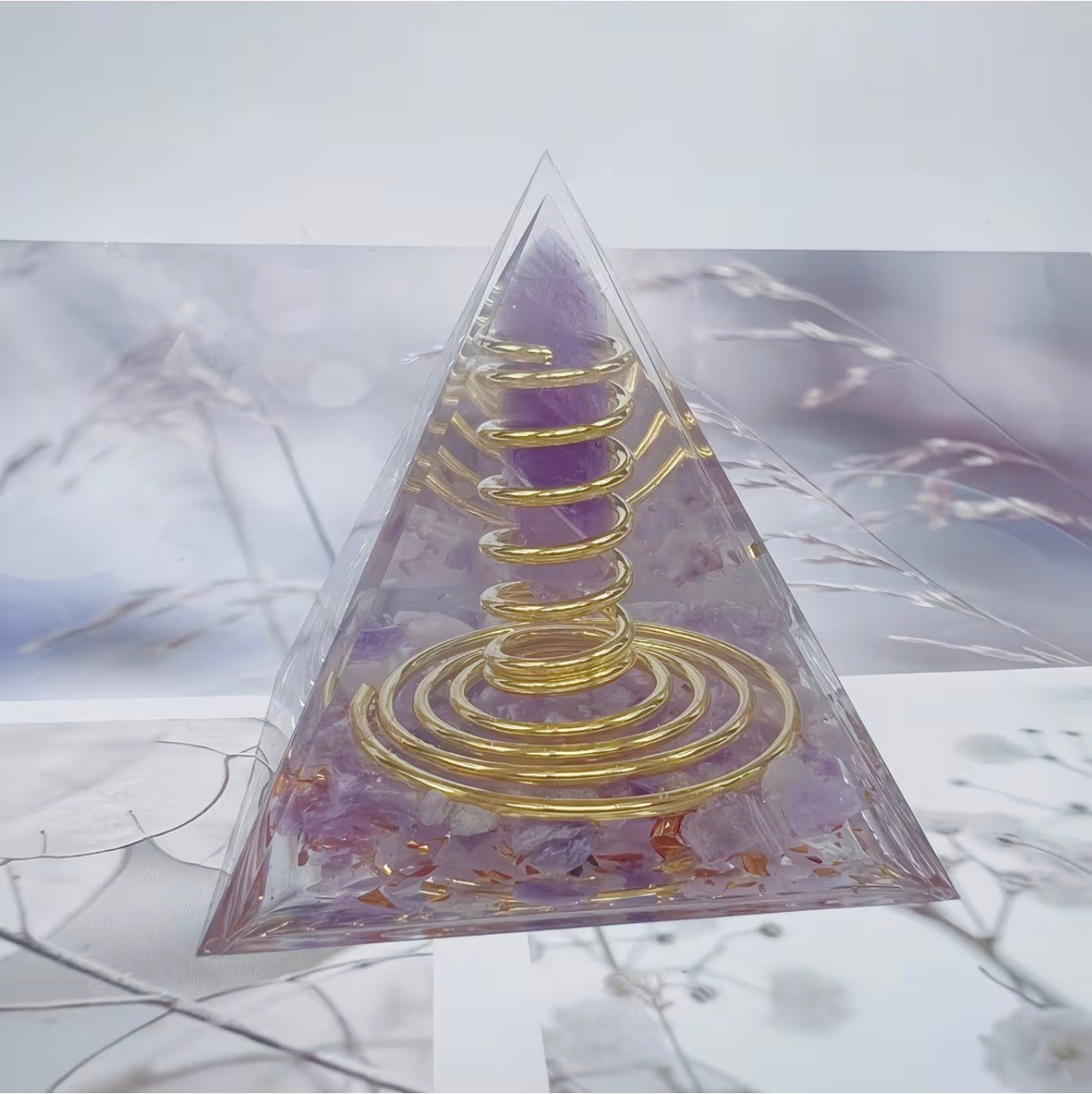 PIRAMIDE ORGONITA AMATISTA - Imagen 2