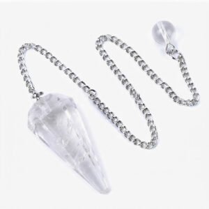 PENDULO CRISTAL TRANSPARENTE 29MM