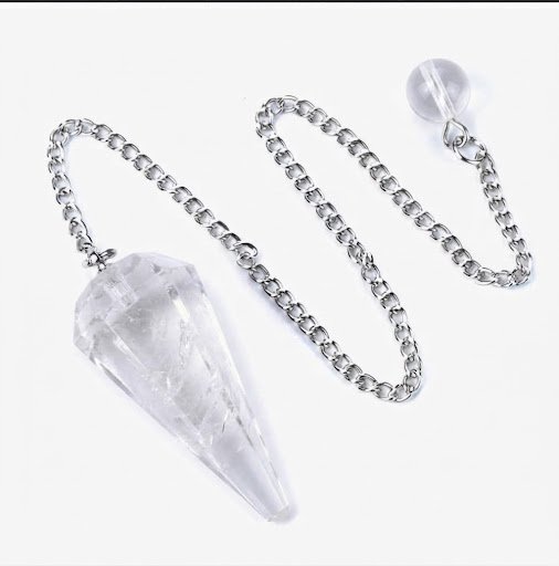 PENDULO CRISTAL TRANSPARENTE 29MM